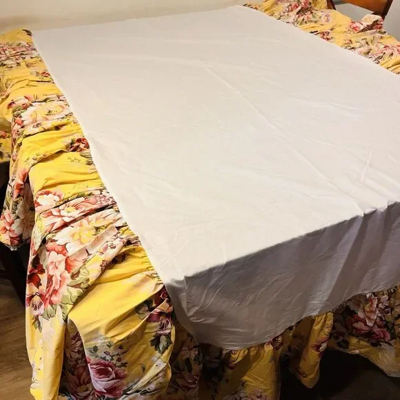 Vintage Ralph Lauren Home Sophie Brooke Twin Fitted Sheet Bed Skirt 2 Shams